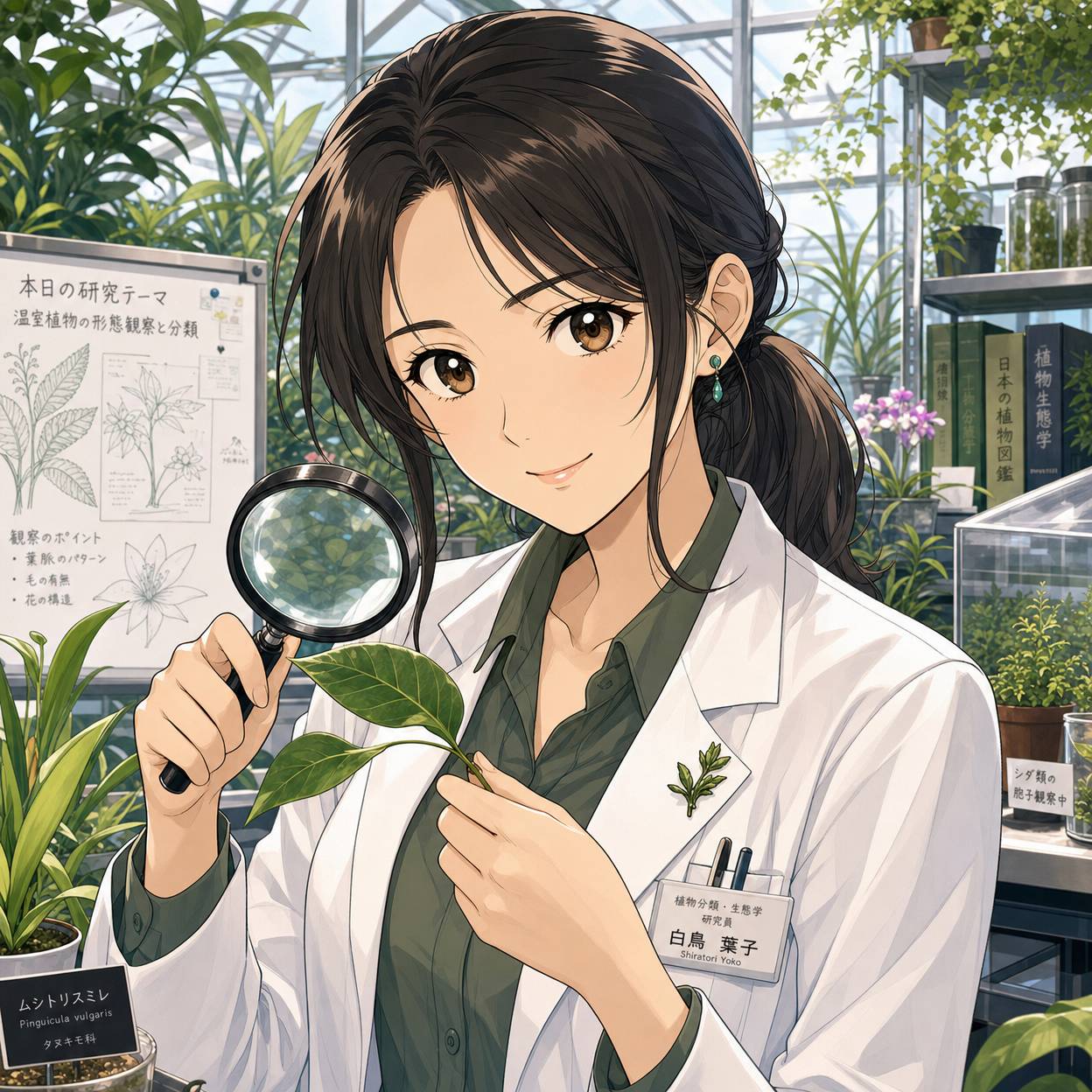 大象传媒植物专家 - 林雨薇