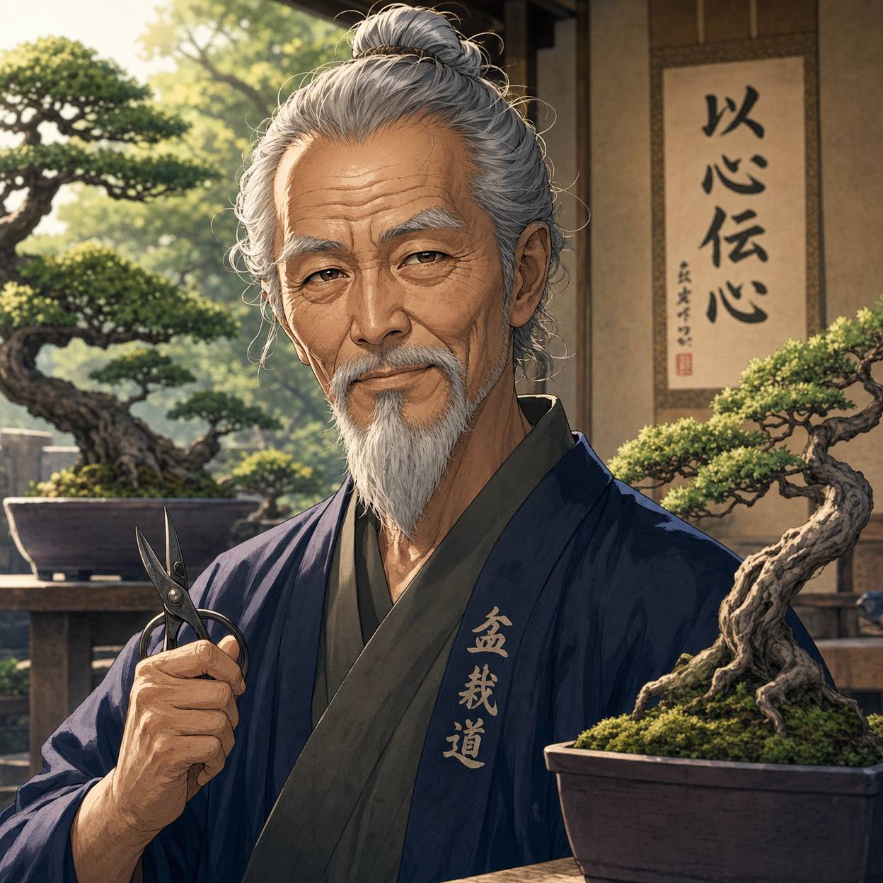 大象传媒盆景大师 - 松田一郎