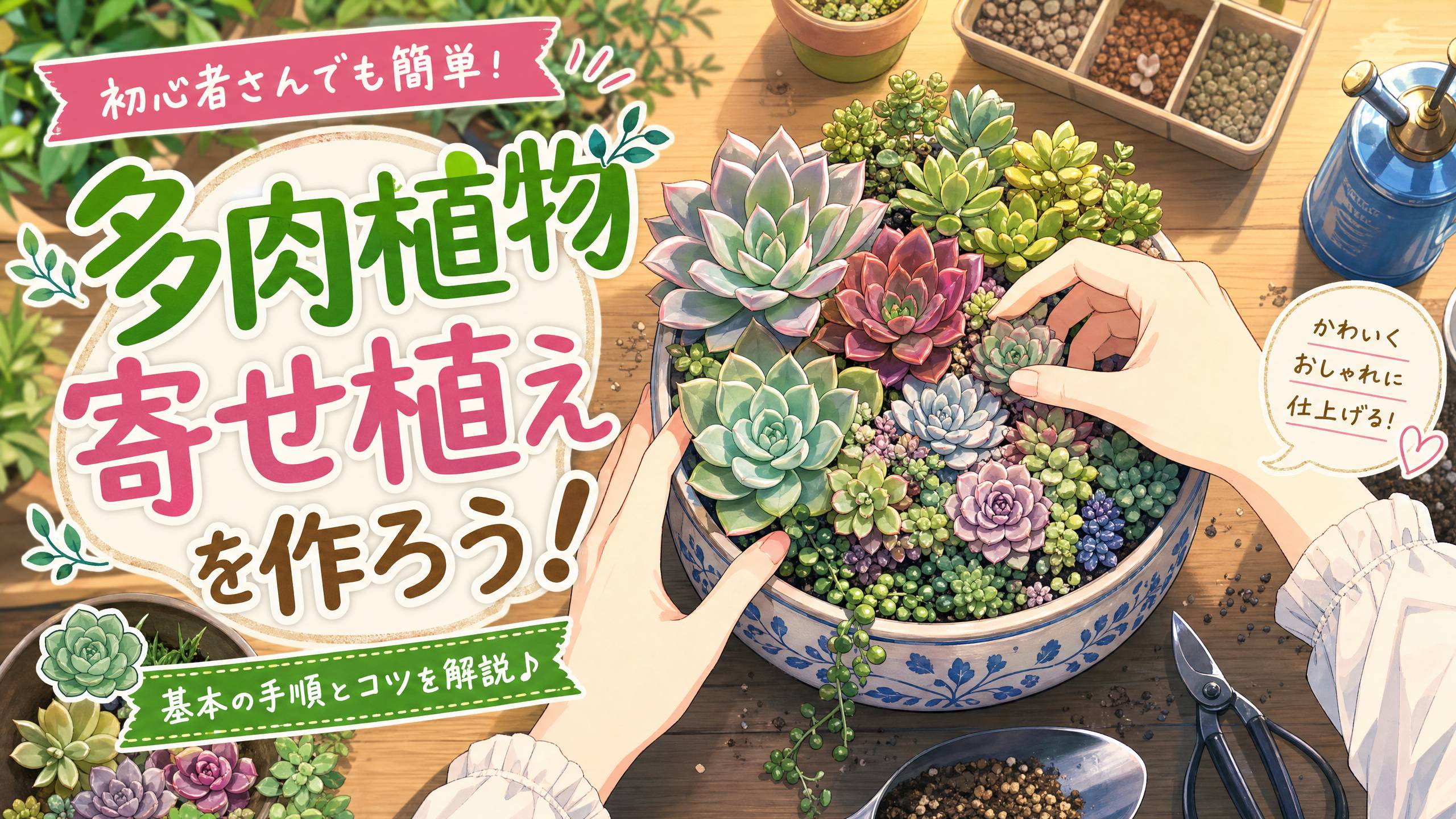 大象传媒植物视频 - 多肉植物组合